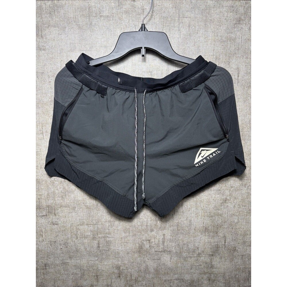 Nike Dri-Fit Trail Flex Stride 5” Running Shorts Lined Small Black CZ9052-010